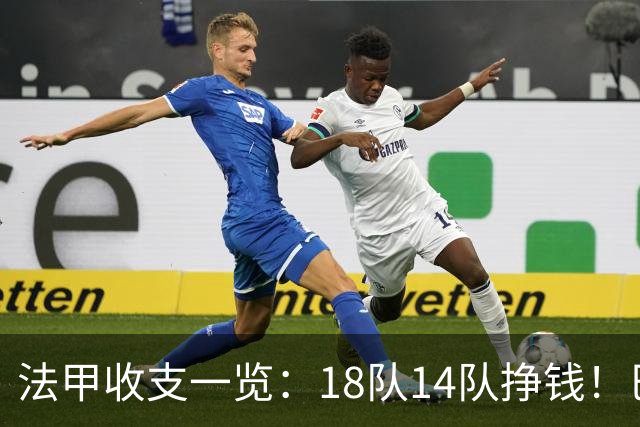 法甲收支一览：18队14队挣钱！巴黎收入3.34亿 升班马勒芒0买0卖